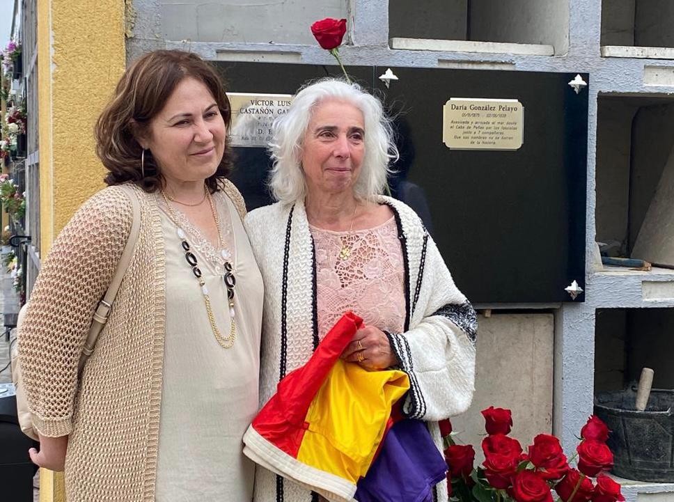 Acto de homenaje a Daría Gonzalez