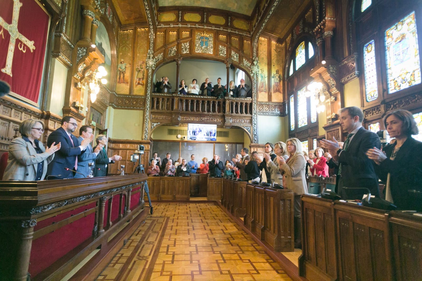 Acto en la Junta General del Principado
