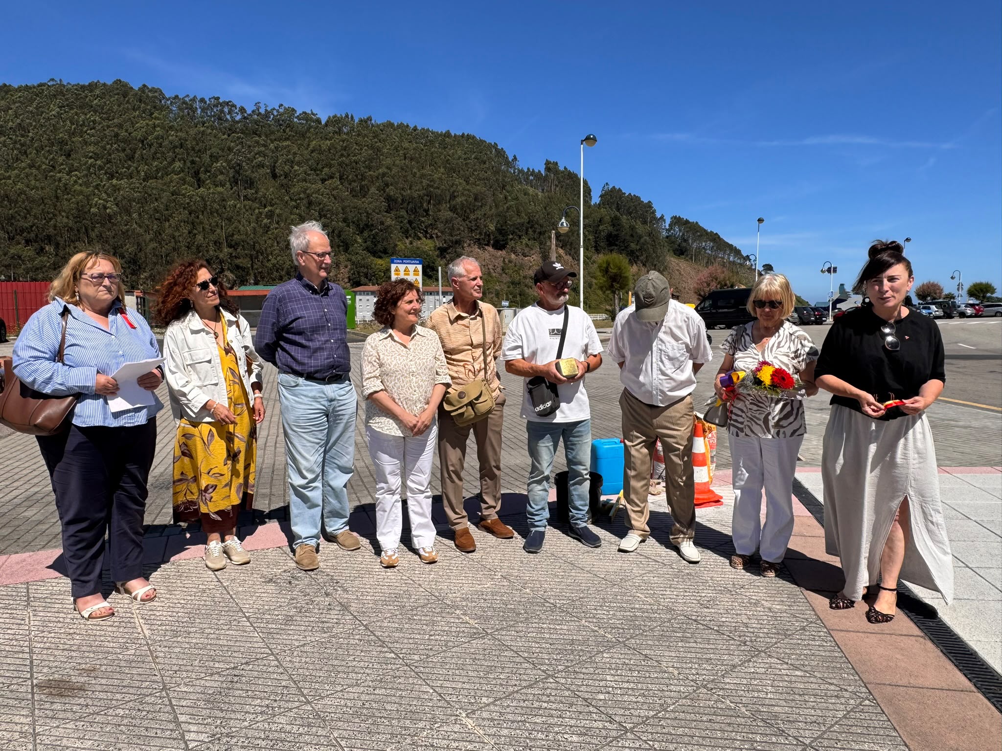 Imagen - La viceconsejera de Derechos Ciudadanos reivindica los stolpersteine como actos de “justicia y reparación” frente a quienes cuestionan la democracia