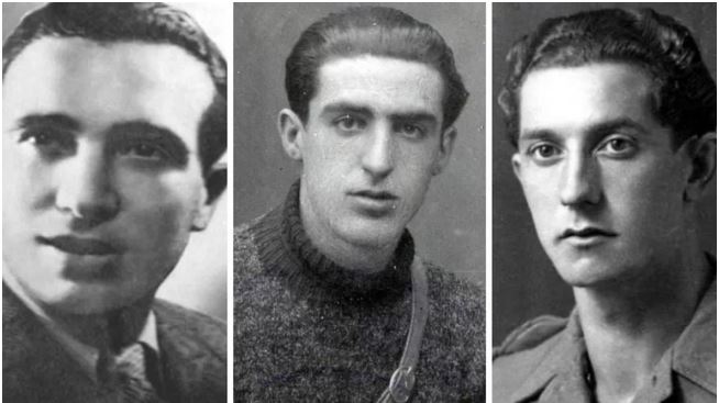 Cristino García Granda, Felipe Matarranz y José Antonio Alonso Alcalde